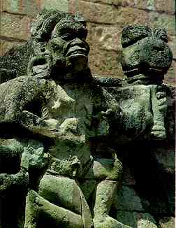 El dios de la tormenta ( Fuente: A. Ciudad, Los mayas, col. biblioteca iberoamericana, Anaya, Madrid, 1988. p. 118)
